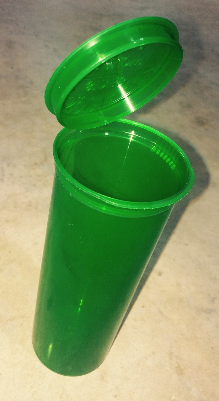 Green (tall) storage container designed for moon clips and moon clip checkers. Pkg of 3. 