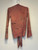 pink tie jacket in silk charmeuse naturally dyed