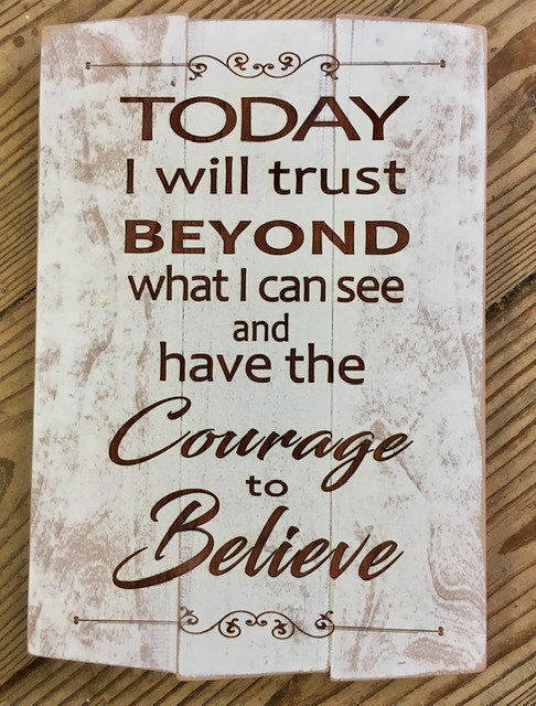 Today I Will Trust
