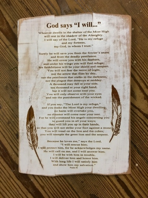 Psalm 91 God says I will