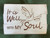 It is Well with My Soul
11"x7.5 white distressed wooden plaque comes ready to hang