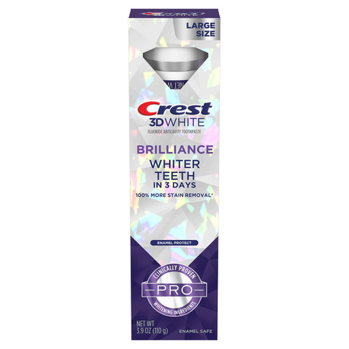 Crest 3D White Brilliance Pro Enamel Protect Toothpaste