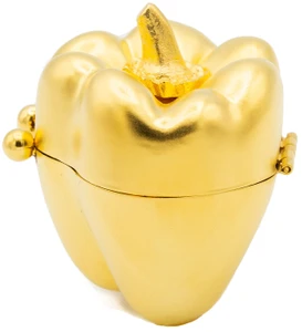 P3329 - Silver Pepper Shaped & Pill Box