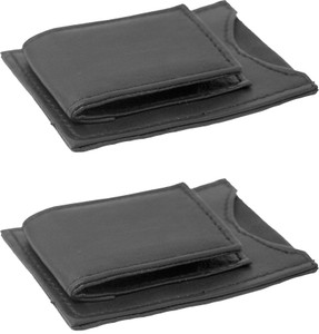 Smooth Finish | Set of 2 Front Pocket Wallet and Magnetic Money Clip | Genuine Cowhide Slim Leather | Made in India