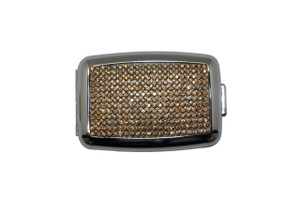 Top Enhanced with Crystal Stones Pillboxes