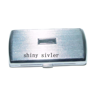 Shiny Silver Sunglasses Clip: Save Your Shades
