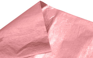 Made in USA 50 Sheet Double Sided Metallic Gift Tissue Paper Pack, 20" X 30"