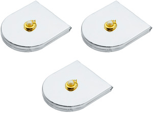 Silver Pearl Arch | Set of 3 Double Sided Compact Mirror With Ornament