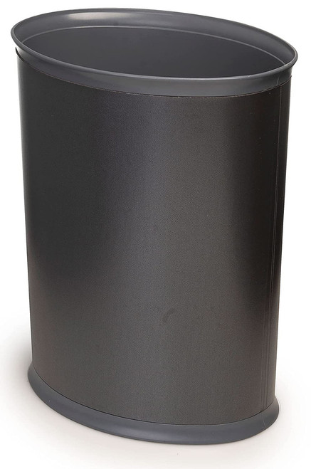 Made in USA Silver Platinum 5Gallon Sleek and Stylish Vinyl Waste Basket (10.25 X 12.5)