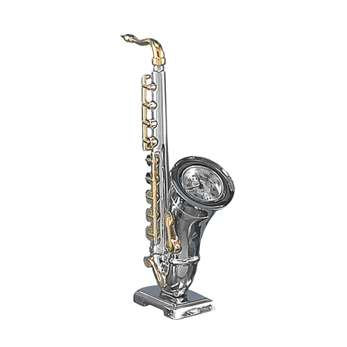 MINIATURE SAXOPHONE W/CLOCK