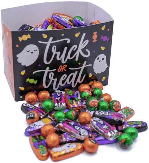 MADE IN USA Individually FoilWrapped Milk Chocolates (Assorted  2 lb) (Trick or Treat)