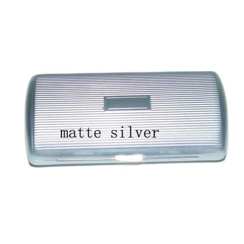 Matt Silver Sunglasses Clip: Save Your Shades