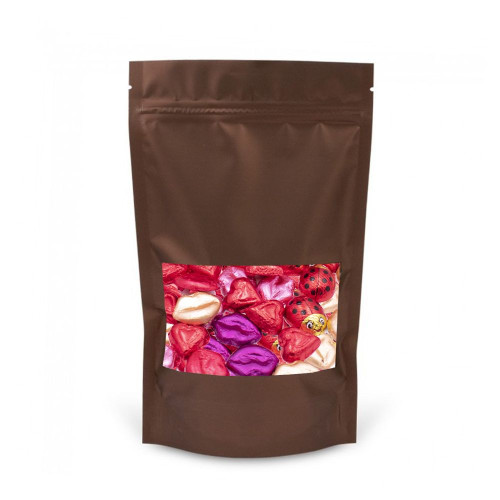 Made in USA Foil-Wrapped Valentine's Day Milk Chocolates (1 lb)