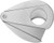 Stainless Steel VCut Rings Precision Cigar Cutter
