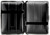Black Lines (14 Kings) MetalPlated Elastic Bands Cigarette Case & Stash Box