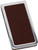 Lizard Print Brown Leather Money Clip + Matching (100s) Nickle-Plated Metal Cigarette Herbal Cigarette Cigar Tobacco Carrying Stash Storage Case