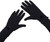 Unisex Winter Gloves Warm Cotton Lined Touch Screen Driving Gloves (Solid Black)