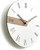 Modern Minimalist Exposed Wood Silent Wall Clock (Roman Numerals)