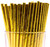 Gold Foil Wrapped Paper Straws