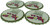 Wine Is Bottled Sunshine  Pack of 4 Moisture Absorbing Ceramic Coasters For Wine Lovers With Cork Base