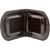 Set of 2  Made in India Genuine Cowhide Slim Leather Magnetic Money Clip (Croc Brown)