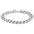 Stainless Steel Curb Chain 22" Necklace and 9" Bracelet Gift Box Set (10 mm)