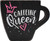 Caffeine Queen  Rustic Coffee Lover Wooden Tabletop Sign (5" X 6")