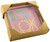 S6870_Ok Modern"It Will All Be OK" Chic Glass Paperweight (3 3/4" x 3 3/4”)