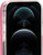 Fluorescent Purple & Lava Pink Liquid Sand ShockAbsorbing Protective Case for iPhone 12 Pro Max + Tempered Glass Screen Protector