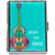 Peace Love Music Compact (9 100s) MetalPlated Cigarette Case & Stash Box