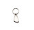 Silver Oval Keychain