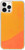 Fluorescent Light and Dark Orange Liquid Sand ShockAbsorbing Protective Case for iPhone 12 Pro Max + Tempered Glass Screen Protector