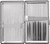 Silver Groove (Full Pack 120s) MetalPlated Cigarette Case & Stash Box