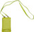 Lime Green Genuine Leather Mini Crossbody Wallet Shoulder Night Bag