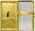Gold Oval (Full Pack 120s) MetalPlated Cigarette Case & Stash Box