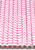 Pack of 150 Baby Pink Chevron Biodegradable 4Ply Paper Drinking Straws (Compostable, Nontoxic, BPAfree)