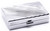 Set of 2 Rectangular Shaped Pocket Purse Pill Box & Organizer with Dual Compartments (Silver Rays)
