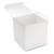 Made in USA 10Count Recycled White Kraft Gift Boxes (6" X 6" X 6") with Tuck Lids for Weddings, Crafting and Baking Packaging Needs