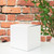 Made in USA 10Count Recycled White Kraft Gift Boxes (6" X 6" X 6") with Tuck Lids for Weddings, Crafting and Baking Packaging Needs