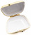 Gold Classic Purse Shaped Pocket Purse Portable Travel Pill Box & Medicine Organizer (1 Large Compartment)