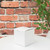 Made in USA 10Count Recycled White Kraft Gift Boxes (4" X 4" X 4") with Tuck Lids for Weddings, Crafting and Baking Packaging Needs
