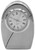 Retro Slim ChromePlated Table Desk Clock