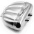 Silver Classic Purse Shaped Pocket Purse Portable Travel Pill Box & Medicine Organizer (1 Large Compartment)