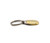 Gold and Silver Keychain (Crescent with Gold OVAL)