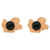 Set of 2 Rose Gold "Bride To Be" Enamel Lapel Pins (0.75" X 0.9")
