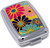 Set of 2 Dual Compartment Rectangular Pocket Purse Pill Box & Organizer with Insert (Daisy Medley)