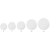 Made in USA 10" White Corrugated Cake Boards, Grease Resistant (Pack of 25)