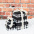 Made in USA Recycled Paper Kraft Boxes  3.25, 4.25 & 5.25  Nested Squared Boxes with Lids (Small Set of 3  Christmas Plaid)