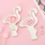 Flamingo Ceramic Trinket Plate and Decorative Jewelry Dish