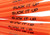 [Unwrapped] Made in USA Pack of 250 Smoothie Suck it UP (10" X 0.28") Plastic Drinking Straws (Non-toxic, BPA-free) Orange